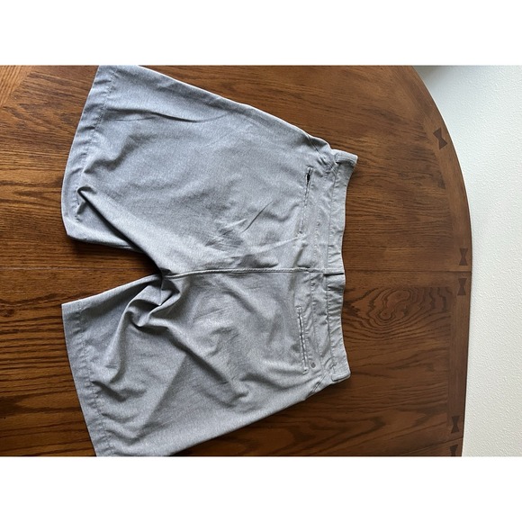 Johnston & Murphy Shorts Mens‎ 38 Gray XC4 Stretch Performance Golf, 9" Inseam - Picture 5 of 8